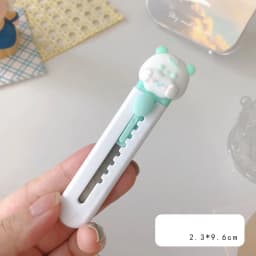 Lytwtw's Art Cutter Cartoon Utility Knife Student Art DIY Tools Creative Stationery School Supplies