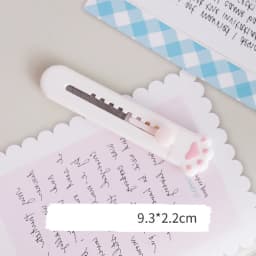 Lytwtw's Art Cutter Cartoon Utility Knife Student Art DIY Tools Creative Stationery School Supplies