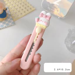 Lytwtw's Art Cutter Cartoon Utility Knife Student Art DIY Tools Creative Stationery School Supplies