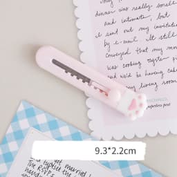 Lytwtw's Art Cutter Cartoon Utility Knife Student Art DIY Tools Creative Stationery School Supplies