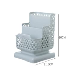 School Stationery Makeup Organizer Desktop Storage Box Container for Cosmetics Jewelry Stationery Plastic Organizer