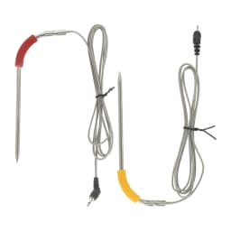2pcs/1set Grill Temperature Probe Replacement for Weber Igrill 2/3/Mini Series Stainless Steel Meat Internal Monitor Sensor BBQ