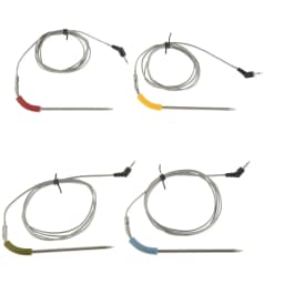 2pcs/1set Grill Temperature Probe Replacement for Weber Igrill 2/3/Mini Series Stainless Steel Meat Internal Monitor Sensor BBQ