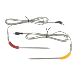 2pcs/1set Grill Temperature Probe Replacement for Weber Igrill 2/3/Mini Series Stainless Steel Meat Internal Monitor Sensor BBQ