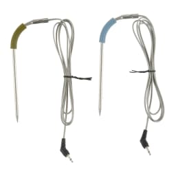 2pcs/1set Grill Temperature Probe Replacement for Weber Igrill 2/3/Mini Series Stainless Steel Meat Internal Monitor Sensor BBQ