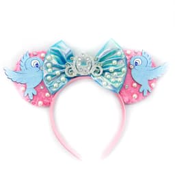 New Chic Mickey Mouse Ears Headband Big Beautiful Bow Sequins Hairband Women Birthday Gift Girls Kids Party Hair Accessorie