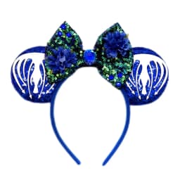 New Chic Mickey Mouse Ears Headband Big Beautiful Bow Sequins Hairband Women Birthday Gift Girls Kids Party Hair Accessorie