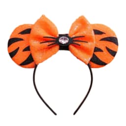 New Chic Mickey Mouse Ears Headband Big Beautiful Bow Sequins Hairband Women Birthday Gift Girls Kids Party Hair Accessorie