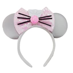 New Chic Mickey Mouse Ears Headband Big Beautiful Bow Sequins Hairband Women Birthday Gift Girls Kids Party Hair Accessorie