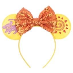 New Chic Mickey Mouse Ears Headband Big Beautiful Bow Sequins Hairband Women Birthday Gift Girls Kids Party Hair Accessorie