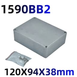 Hot Sale 1590 Series 1590A 1590B 1590BB 1590XX 1590DD Style Aluminum Case Stomp Box Effects Pedal Enclosure Guitar Effects Pedal