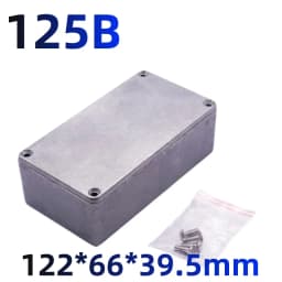 Hot Sale 1590 Series 1590A 1590B 1590BB 1590XX 1590DD Style Aluminum Case Stomp Box Effects Pedal Enclosure Guitar Effects Pedal