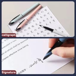 UNI Uni-ball UBA188 Air Roller Ball Pen, 0.5/0.7mm Resin Nib Calligraphy Brush Super Smooth for Handwriting, Signature, Drafting