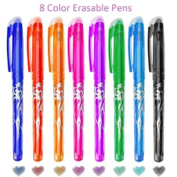 Multi-color Erasable Gel Pen 0.7mm Student Writing Creative Drawing Tools Office School Supply Stationery