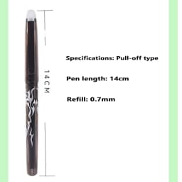 Multi-color Erasable Gel Pen 0.7mm Student Writing Creative Drawing Tools Office School Supply Stationery