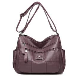 Classic Shoulder Bags High Quality Multi Pockets Soft Leather Crossbody Bags for Women 2024 Designer Luxury Handbags Purses