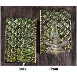 A5 Notebook,Dragon Embossed Retro Hardcover Leather Cover,100 Sheets/Book,Horizontal Line Inside Office Learning Diary QP-04
