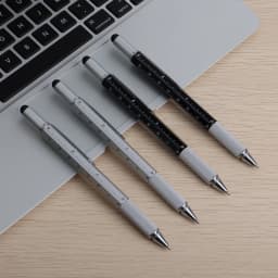 1PCS High Quality handheld tool technology screwdriver ruler Metal Ballpoint Pen multifunction touch the level of foot