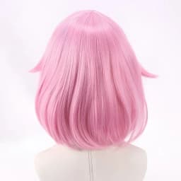 Ootori Emu Cosplay Wig Anime Project SEKAI COLORFUL STAGE! Emu Wig 34cm Short Pink Heat Resistant Synthetic Hair Wigs
