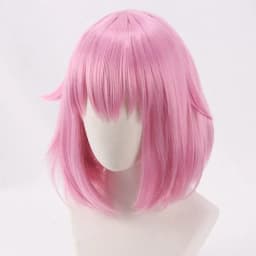 Ootori Emu Cosplay Wig Anime Project SEKAI COLORFUL STAGE! Emu Wig 34cm Short Pink Heat Resistant Synthetic Hair Wigs