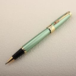 High Quality Green Metal Roller Ball Pen 0.5mm Nib Dragon Clip Business Gifts Writing Office School Supplies Metal Ballpoint Pen