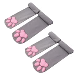 New Cat Paw Socks For Women Girls Kawaii 3D Cat Claw Toe Stocking Cute Gift Lolita Paw Pads Cosplay Cat Paw Pad Thigh High Socks