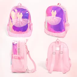 Ballet Bag for Girls Ballerina Dance Bag For Kids Pink Dancing Backpack Children Ballet Dance Bags Baby School Backpack