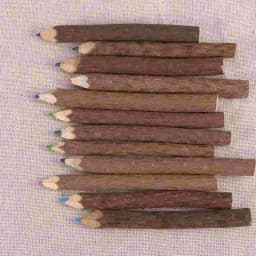 8 Pcs Colored Pencils Tree Branch Pencils Natural Wooden Pencils Bark Pencil School Supplies Craft Materials Twig Colored