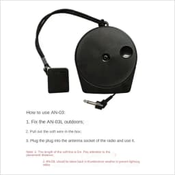Tecsun AN05/AN03 External Antenna Suitable with All TECSUN Radio Receiver Antenna PL-660 PL-380 PL-310ET PL-330 Enhance SW Band