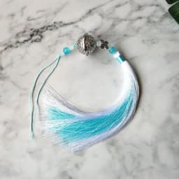 Anime Grandmaster of Demonic Cultivation Cosplay Mo Dao Zu Shi Wei WuXian Lan WangJi Lover Tassel Bells Keychain Waist Hanged