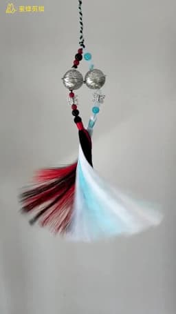 Anime Grandmaster of Demonic Cultivation Cosplay Mo Dao Zu Shi Wei WuXian Lan WangJi Lover Tassel Bells Keychain Waist Hanged