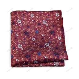New Jacquard Paisley Pocket Square Classic Red Grey Blue 22cm Hankerchief Fit Business Wedding Party Stage Suit Hanky Gifts