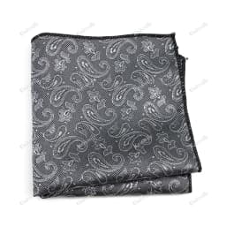 New Jacquard Paisley Pocket Square Classic Red Grey Blue 22cm Hankerchief Fit Business Wedding Party Stage Suit Hanky Gifts