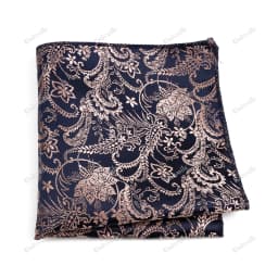 New Jacquard Paisley Pocket Square Classic Red Grey Blue 22cm Hankerchief Fit Business Wedding Party Stage Suit Hanky Gifts