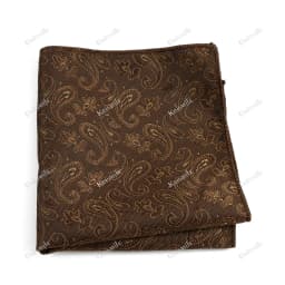 New Jacquard Paisley Pocket Square Classic Red Grey Blue 22cm Hankerchief Fit Business Wedding Party Stage Suit Hanky Gifts