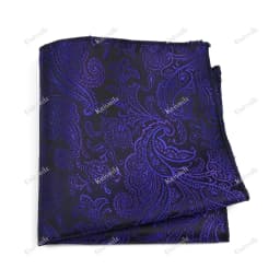 New Jacquard Paisley Pocket Square Classic Red Grey Blue 22cm Hankerchief Fit Business Wedding Party Stage Suit Hanky Gifts