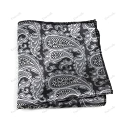 New Jacquard Paisley Pocket Square Classic Red Grey Blue 22cm Hankerchief Fit Business Wedding Party Stage Suit Hanky Gifts