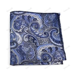 New Jacquard Paisley Pocket Square Classic Red Grey Blue 22cm Hankerchief Fit Business Wedding Party Stage Suit Hanky Gifts