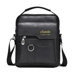 Men Crossbody Bag Men Shoulder Bags Zippers Handbags Large Capacity Artificial Leather Bag For Male Messenger Tote Bags Bolsa