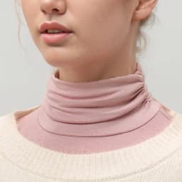 Black Modal High Nack Fake Collar Soft False Collar For Women Solid Color Elastic Jersey Detachable Collar