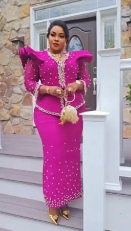 Modern Design African Suits for Women Mesh Fabric Dresses Medium Length Suit Luxury Elegant Women's Overalls