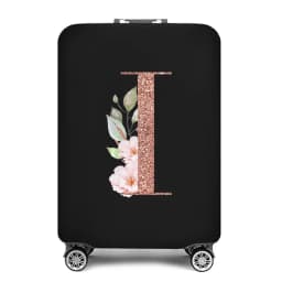 Portable Thick Elastic Luggage Protective Cover Simplicity Dust Cover Anti-Scratch Protective Rose Gold Print Travel Accessories