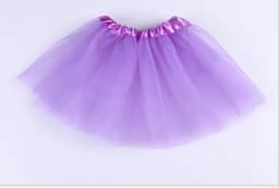 Girl tutu skirt Elastic Ballet Dancewear Tutus Mini Skirt For Birthday Party Dance 3 Layer Tulle for Kids Princess 2-8Y