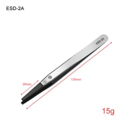 Industrial Tweezers Electronics Anti-static Curved Straight Tip Precision Stainless DIY Hand Tools Sets Forceps Phone Repair
