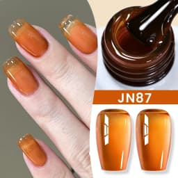 BORN PRETTY 10ml Jelly Nude Gel Nail Polish 50 Colors Semi Transparent Nail Art Nail Supplies Soak off UV LED Nails Gel Varnish
