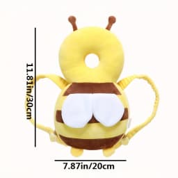 Little Bee Baby Pillow - Breathable anti fall hat suitable for young children's head protection, Christmas gift
