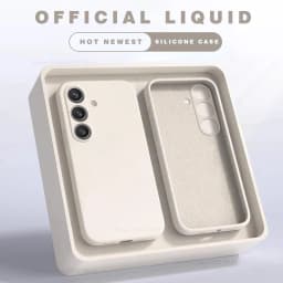 S26 S25 Ultra Case Square Liquid Silicone Phone Case For Samsung Galaxy S26 S25 S24 S23 S22 Ultra Plus S26Ultra Cases Soft Cover