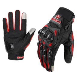 Summer Breathable Full Finger Motorcycle Gloves Non-slip Wear-resistant Motocross Racing Gloves Touch Screen Moto Biker Gloves
