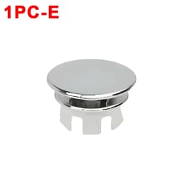 4/1Pcs Sink Overflow Ring Cover Replacement Bathroom Basin Trim Bath Round Plastic Sink Overflow Hole Covers Kitchen Accessories