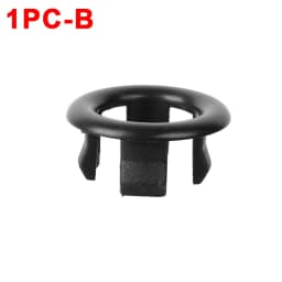 4/1Pcs Sink Overflow Ring Cover Replacement Bathroom Basin Trim Bath Round Plastic Sink Overflow Hole Covers Kitchen Accessories